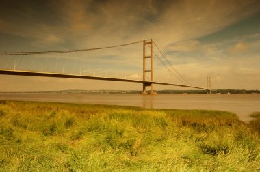 sabah güneşi, humber Köprüsü.