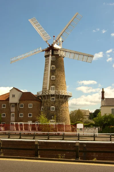 The Maude Foster windmill,Boston, Lincolnshire. — Stock Photo, Image