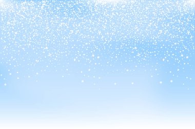 Soyut Noel karları, kar taneleri ve kış arkaplan vektörü çizimleri