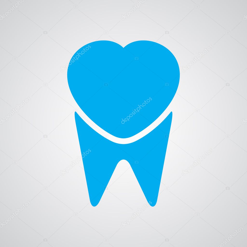 Vector illustration of tooth icon