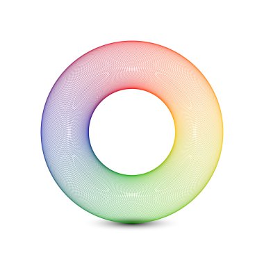 Renk tekerleği, vektör çizim