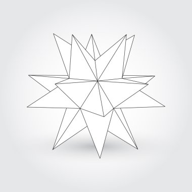 polihedron, yıldız şekli