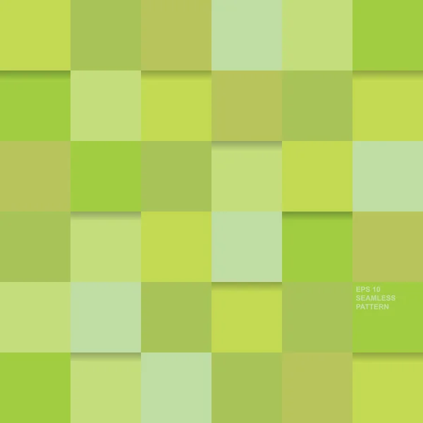 Grön bakgrund, sömlösa mönster — Stock vektor
