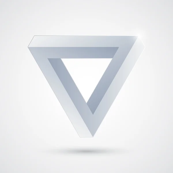 Triángulo imposible — Vector de stock