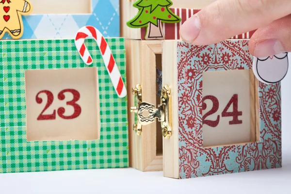 Adventskalender — Stockfoto