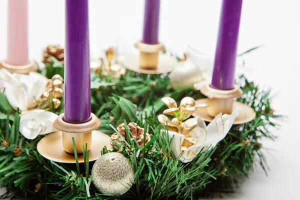 Adventskranz — Stockfoto