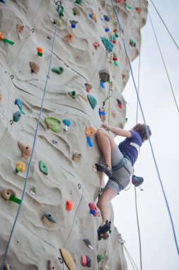 Climbing Wall clipart