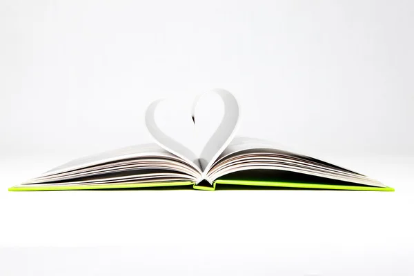 Corazón del libro — Foto de Stock