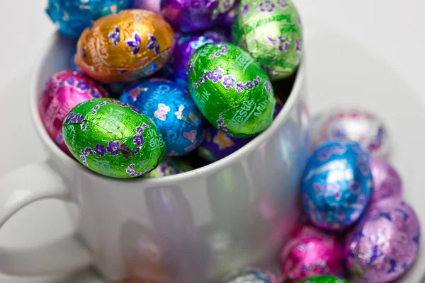 Čokoládová vajíčka — Stock fotografie