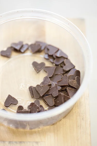チョコレート作り — ストック写真