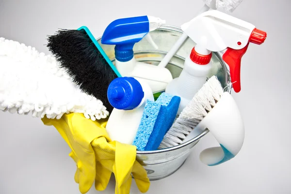 Cleaning Supplies — Stock Photo, Image