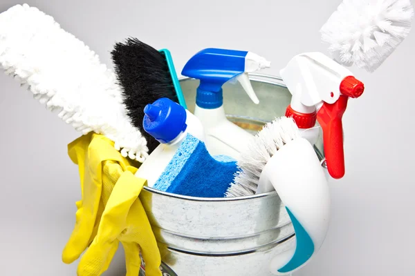 Cleaning Supplies — Stock Photo, Image