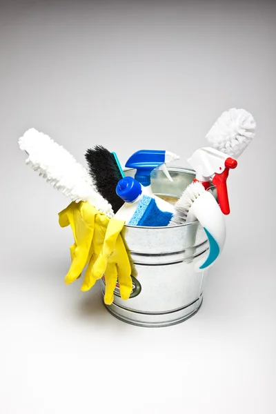 Forniture per la pulizia — Foto Stock