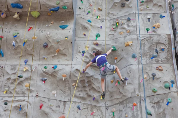 Parete di arrampicata — Foto Stock