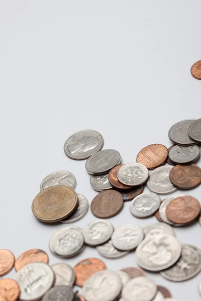 US Coins — Stock Photo, Image