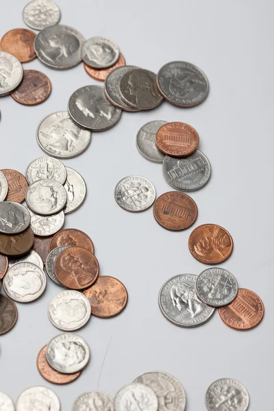 US Coins — Stock Photo, Image