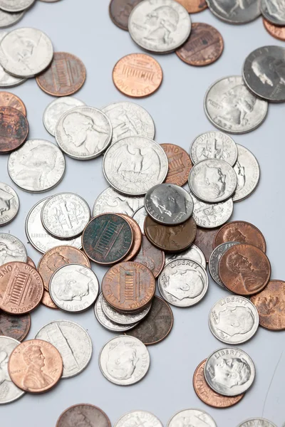 US Coins — Stock Photo, Image