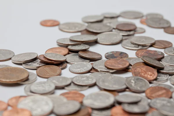 US Coins — Stock Photo, Image