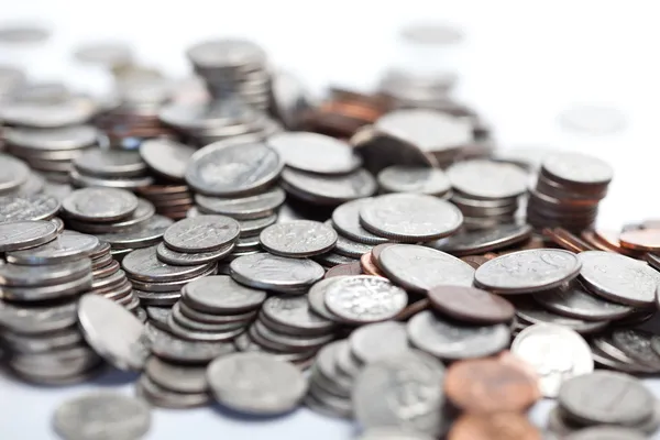 US Coins — Stock Photo, Image