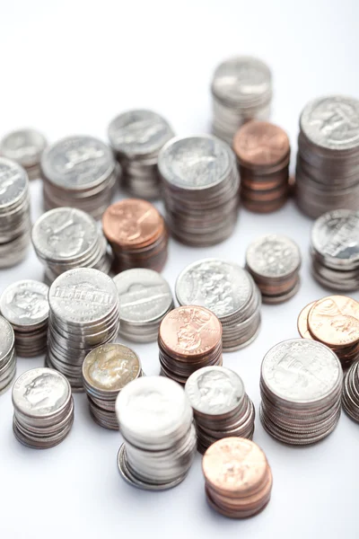 US Coins — Stock Photo, Image