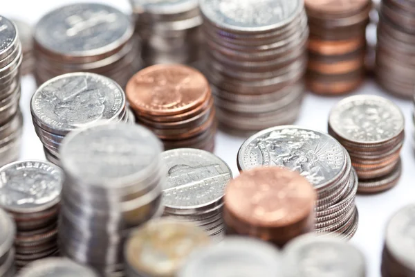 US Coins — Stock Photo, Image