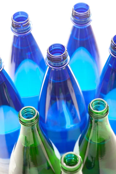 Botellas de colores — Foto de Stock