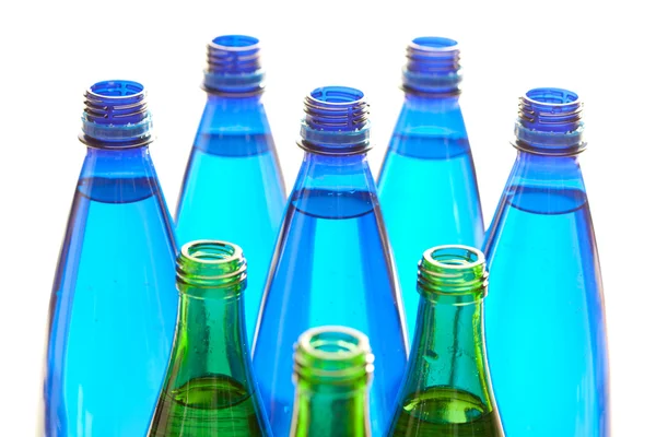 Kolorowe butelki — Zdjęcie stockowe
