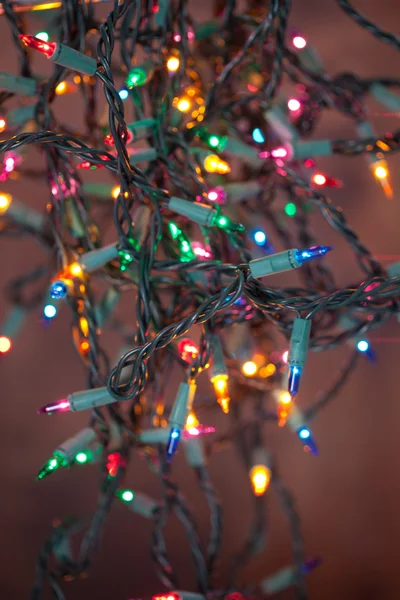 Gekleurde lampen — Stockfoto