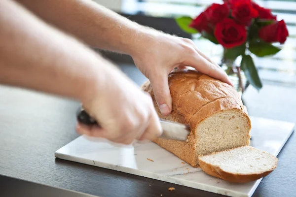 Клейковини вільний хліб — стокове фото