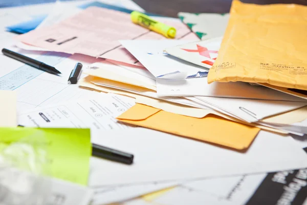 Messy Desk — Stock Photo, Image