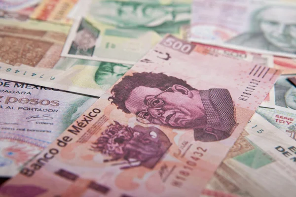 Mexické pesos — Stock fotografie