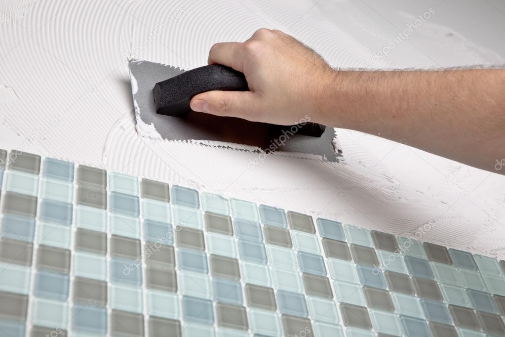 Man Tiling