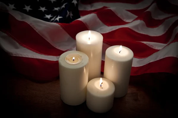 Candle Vigil — Stock Photo, Image