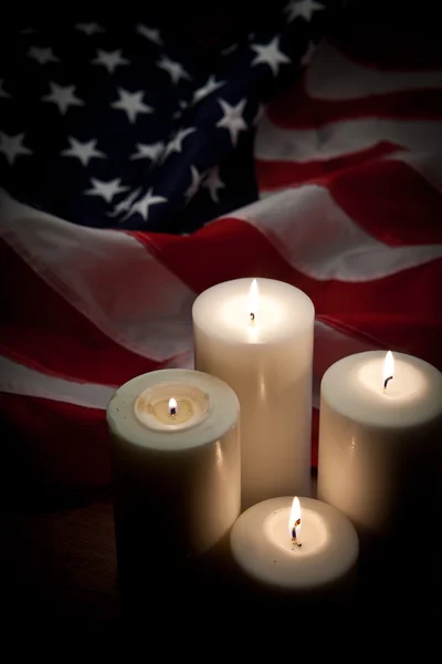 Candle Vigil — Stock Photo, Image