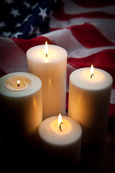 Candle Vigil — Stock Photo, Image