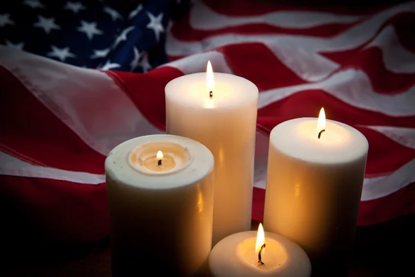 Candle Vigil — Stock Photo, Image