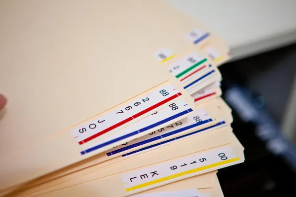 Hospital Records — Stock Photo, Image