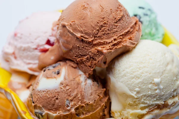 Ice Cream Flavors — Stock Photo, Image