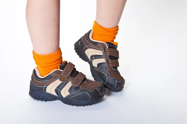Sapatos de crianças — Fotografia de Stock