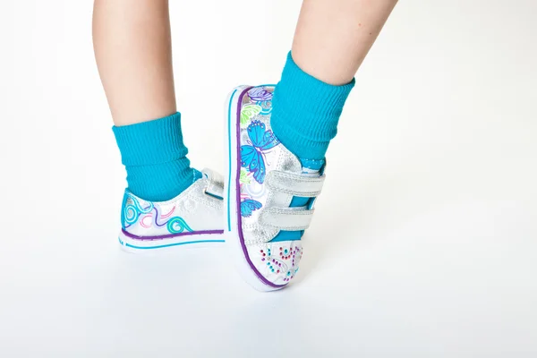 Sapatos de crianças — Fotografia de Stock