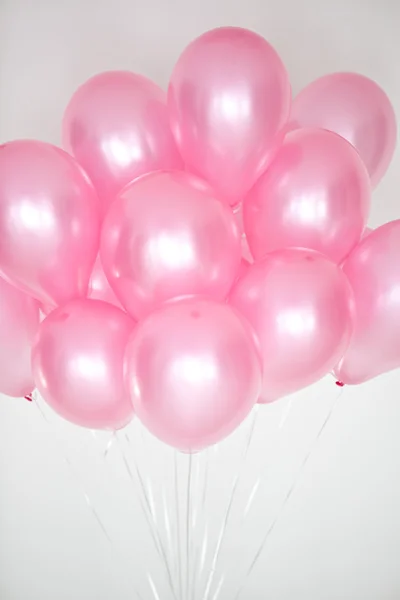Pembe balonlar — Stok fotoğraf
