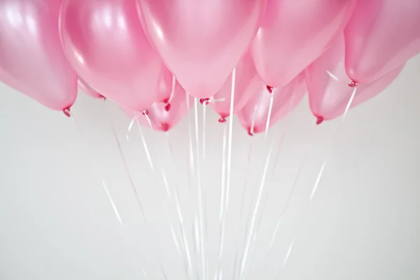 Růžové bubliny — Stock fotografie