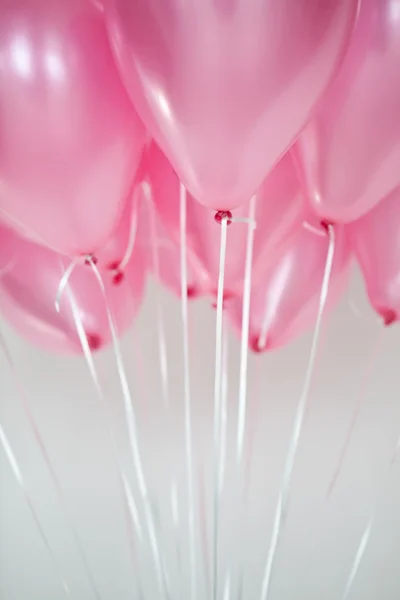 Pembe balonlar — Stok fotoğraf