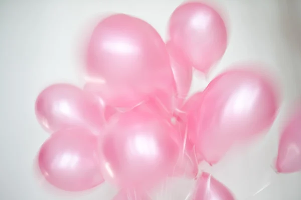 Roze ballonnen — Stockfoto