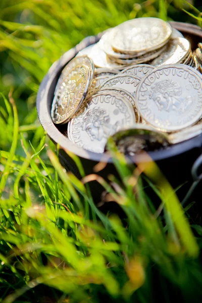 Pot of Gold — Stock Photo, Image