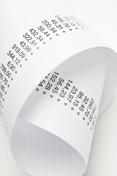 Receipt — Stock Photo, Image