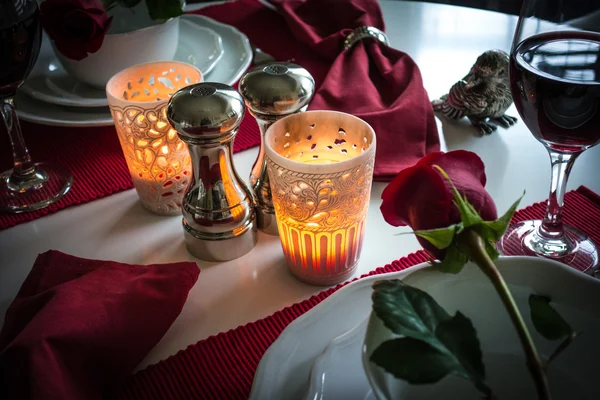 Romantisches Abendessen — Stockfoto