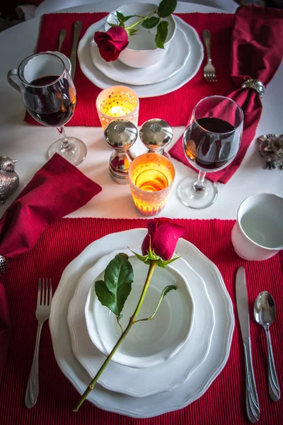 Романтична вечеря — стокове фото