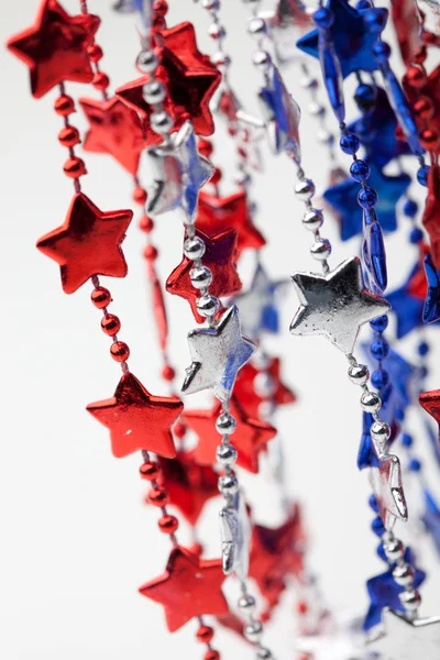 Red White and Blue Necklace — Stock Photo, Image