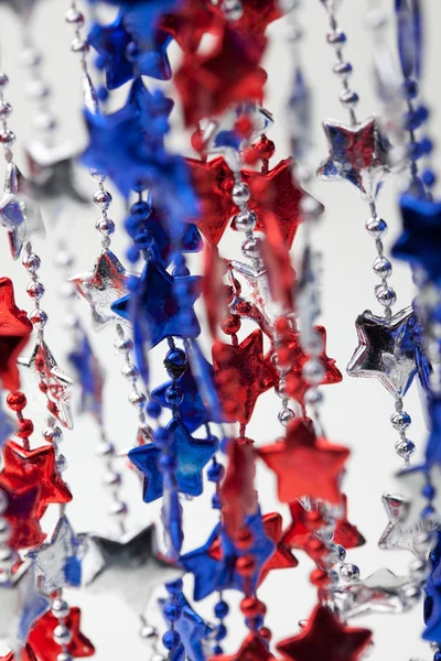 Red White and Blue Necklace — Stock Photo, Image